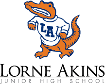 Lorne Akins Junior High School Logo